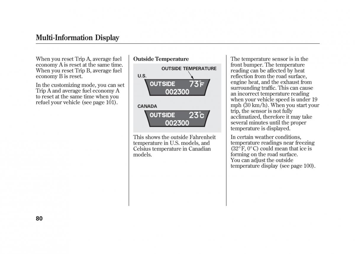 Acura MDX II 2 owners manual / page 87