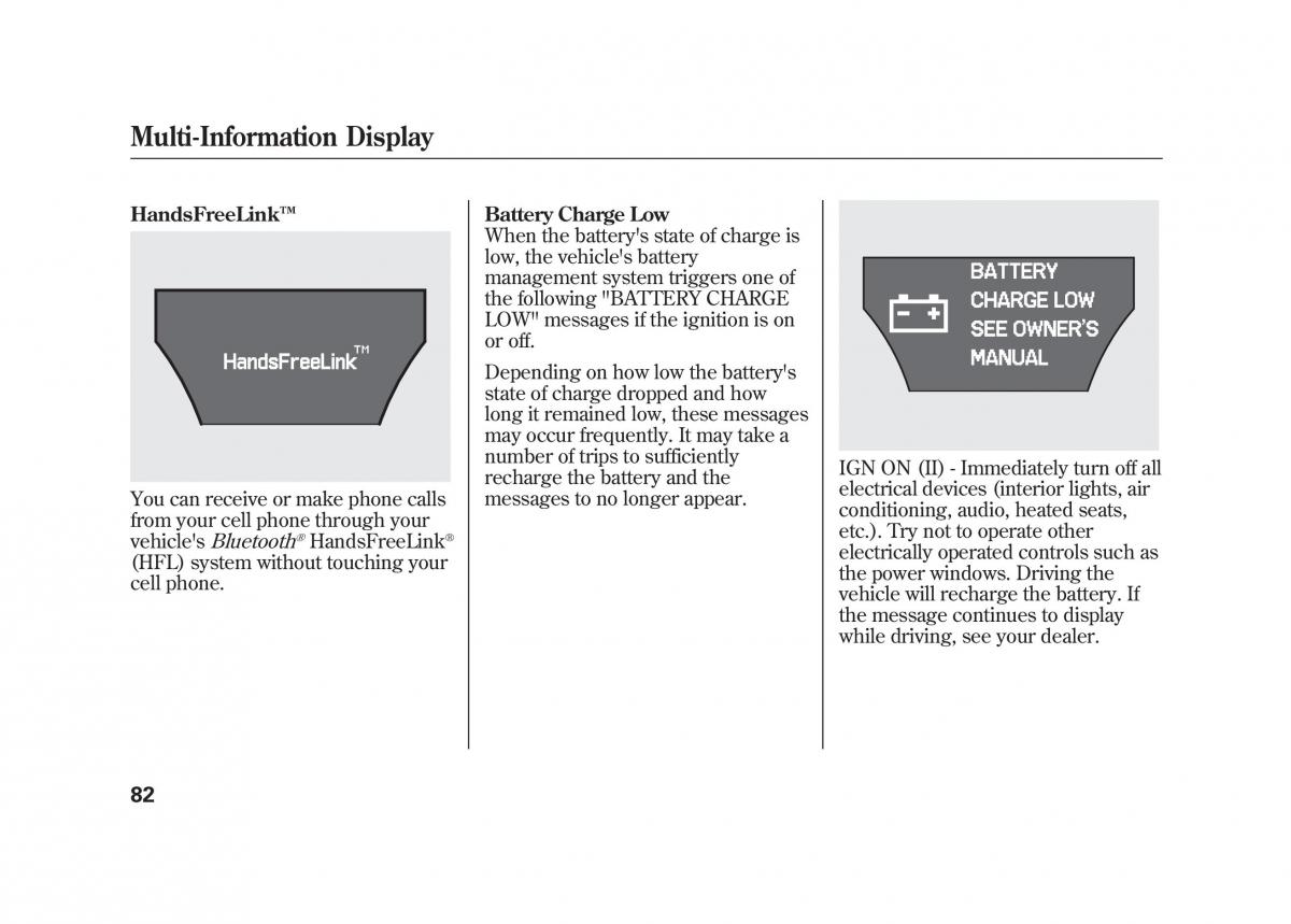 Acura MDX II 2 owners manual / page 89