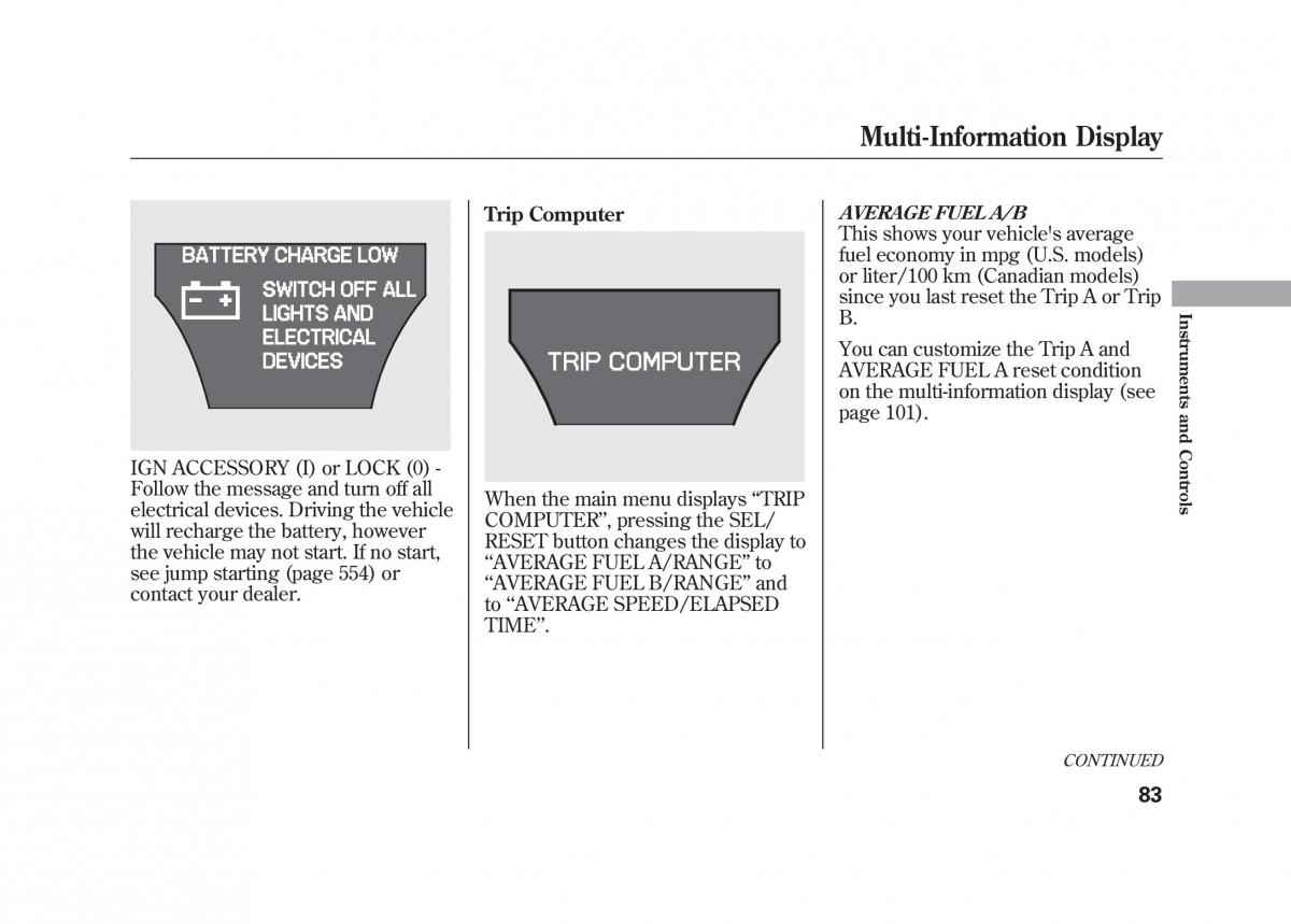 Acura MDX II 2 owners manual / page 90