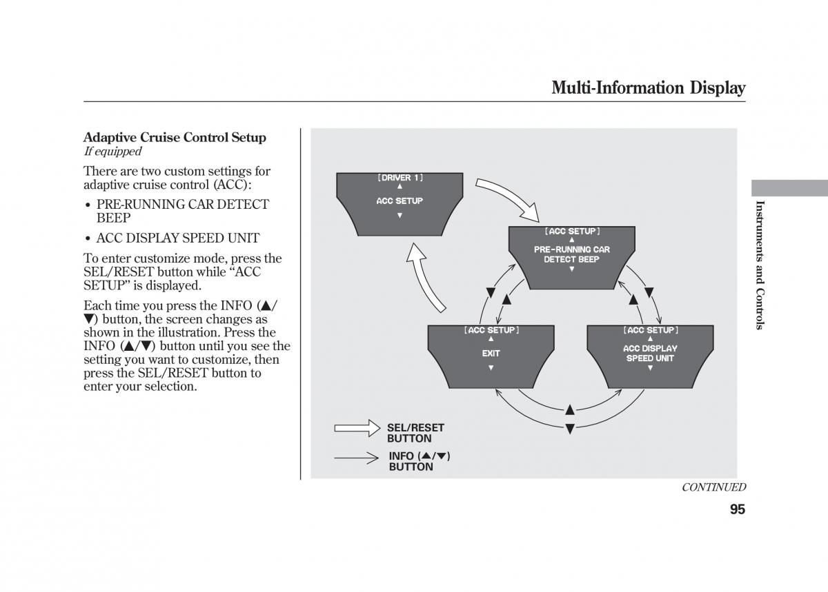 Acura MDX II 2 owners manual / page 102