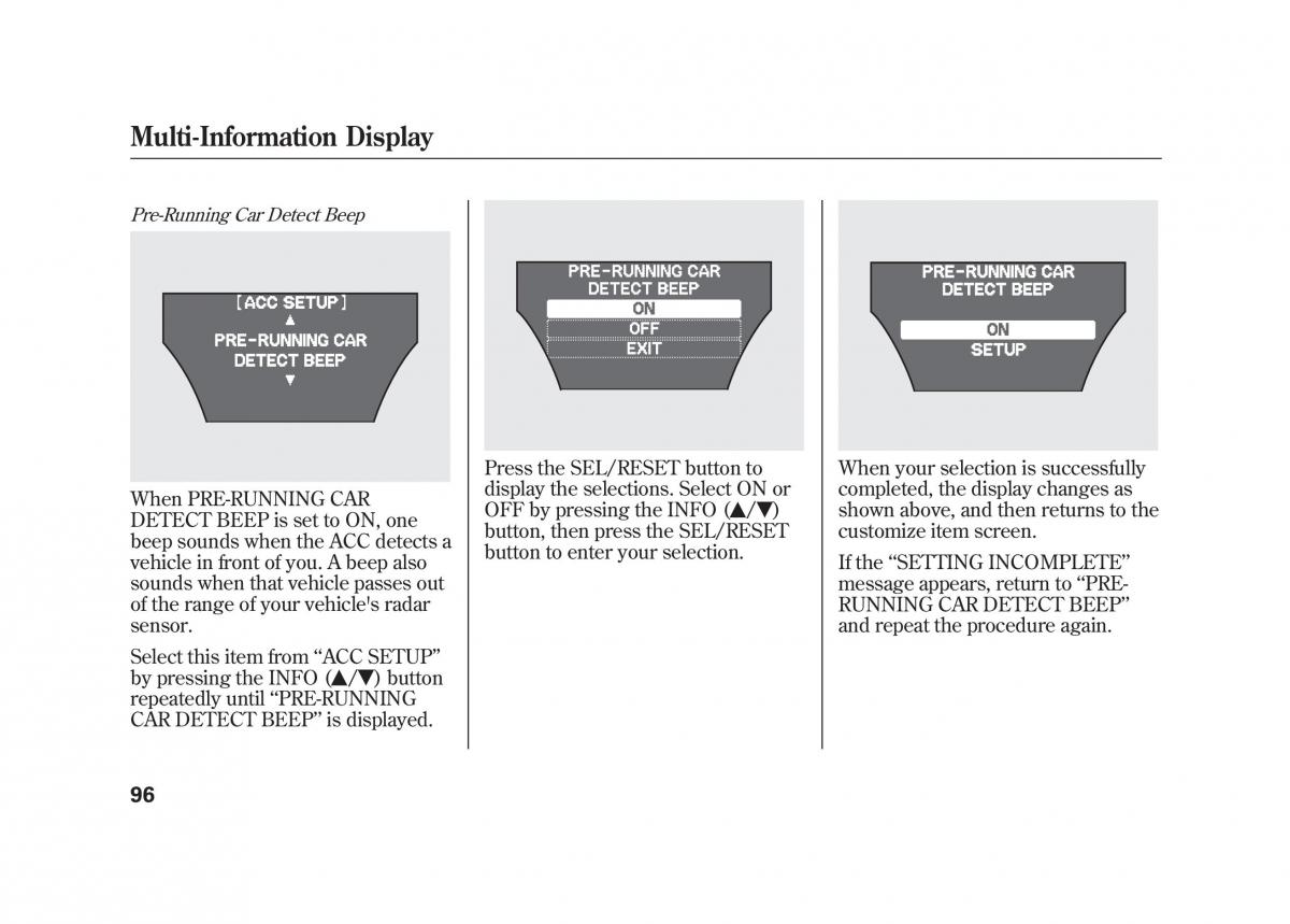 Acura MDX II 2 owners manual / page 103