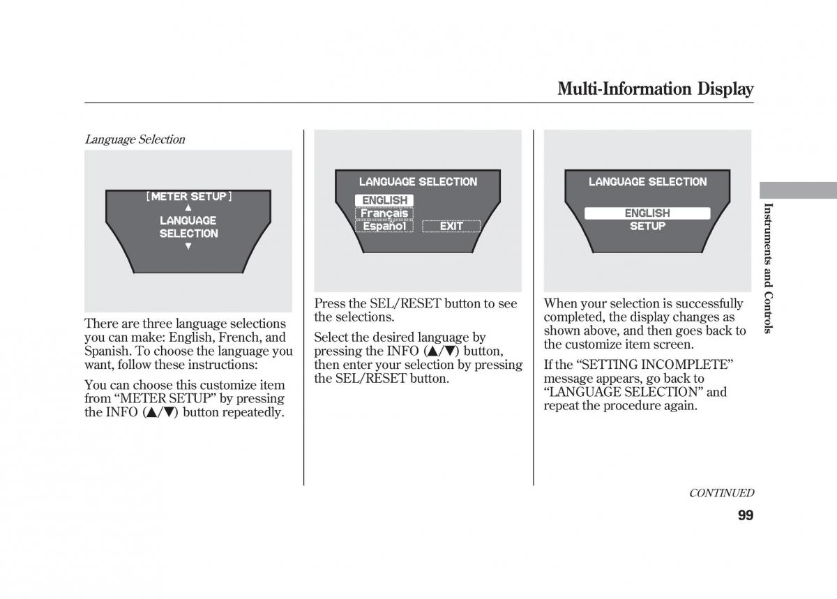 Acura MDX II 2 owners manual / page 106