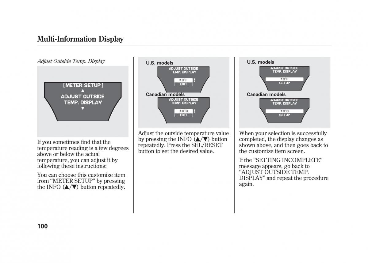 Acura MDX II 2 owners manual / page 107