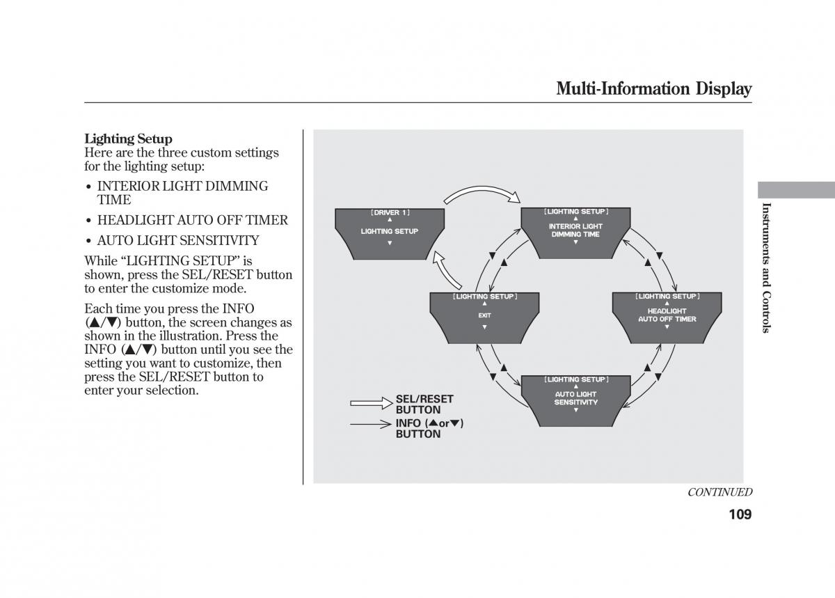 Acura MDX II 2 owners manual / page 116