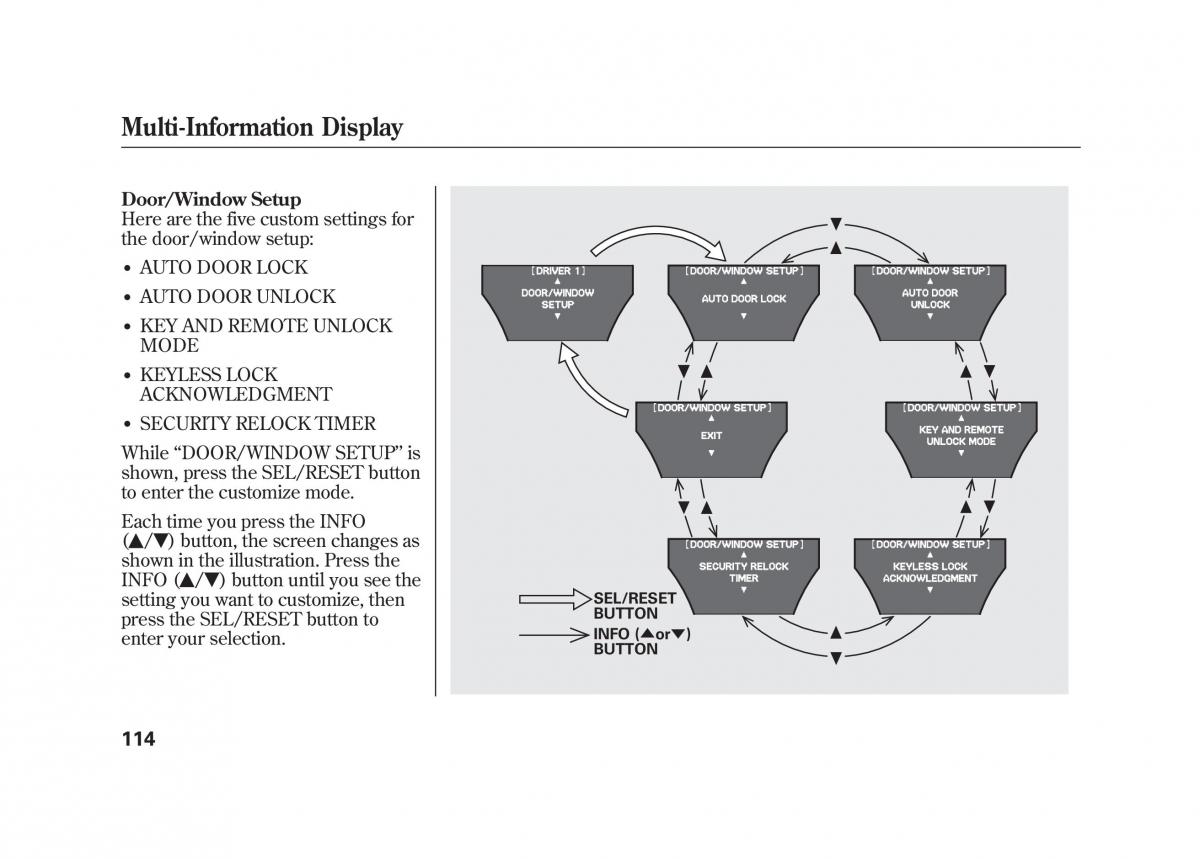 Acura MDX II 2 owners manual / page 121