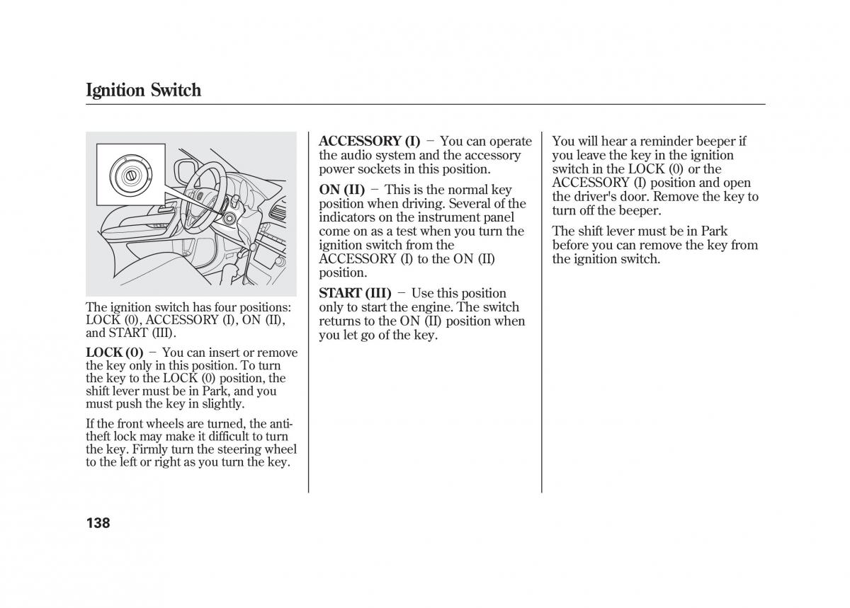 Acura MDX II 2 owners manual / page 145