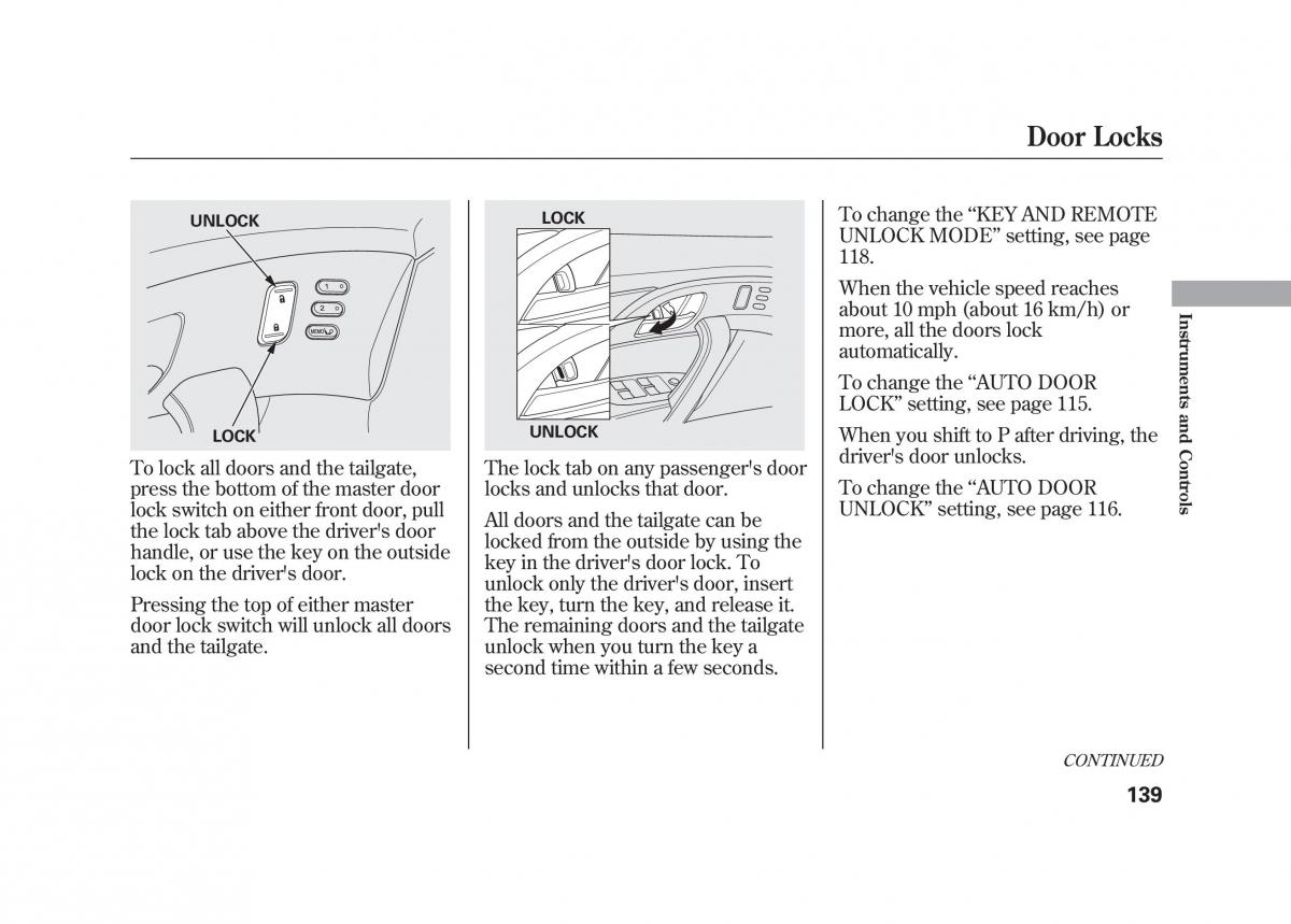 Acura MDX II 2 owners manual / page 146