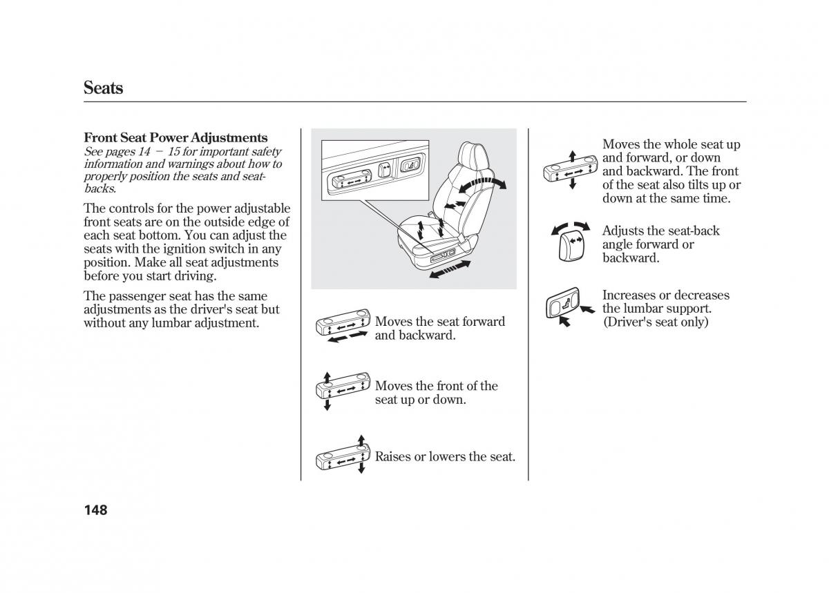 Acura MDX II 2 owners manual / page 155