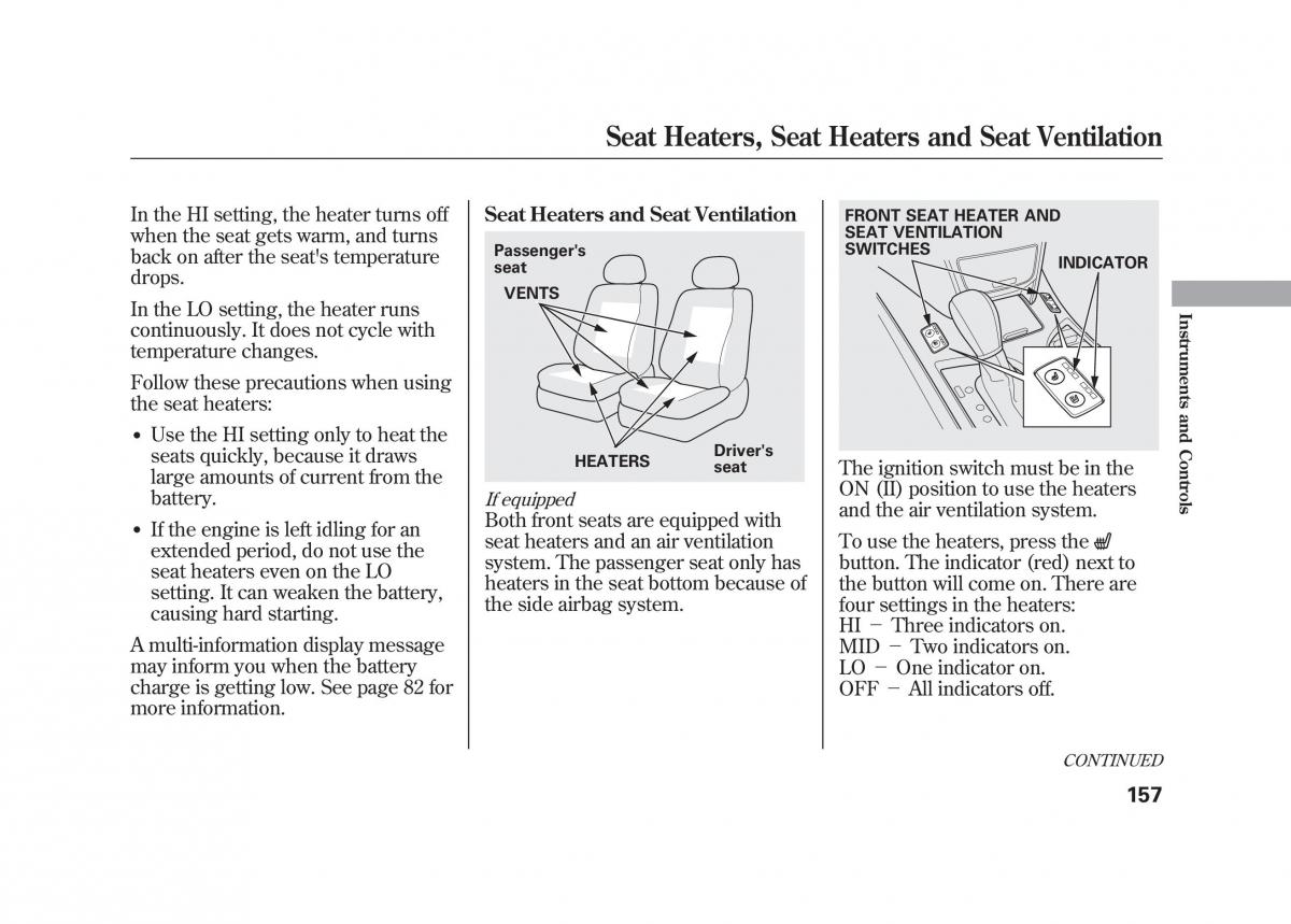 Acura MDX II 2 owners manual / page 164