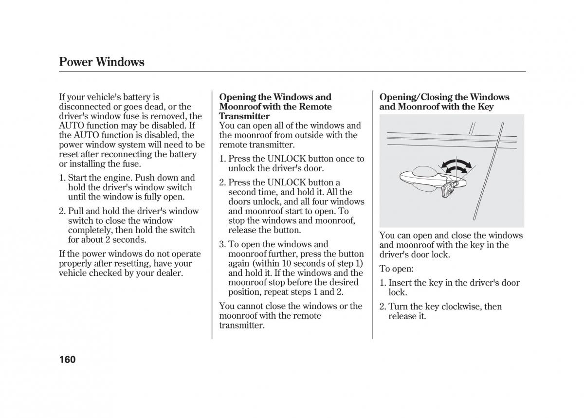 Acura MDX II 2 owners manual / page 167