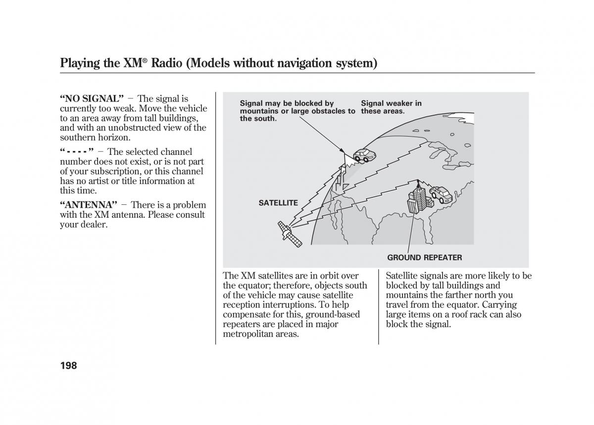 Acura MDX II 2 owners manual / page 205