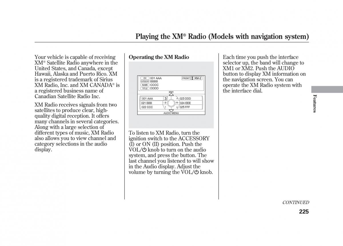 Acura MDX II 2 owners manual / page 232