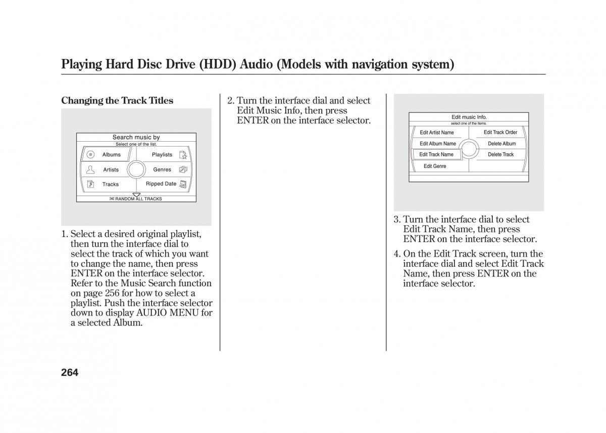 Acura MDX II 2 owners manual / page 271