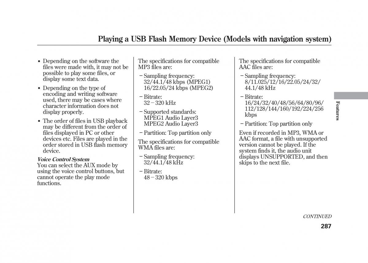 Acura MDX II 2 owners manual / page 294