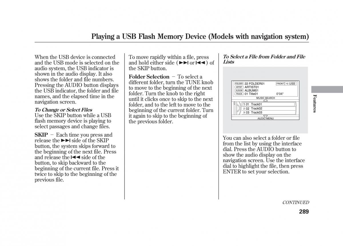 Acura MDX II 2 owners manual / page 296