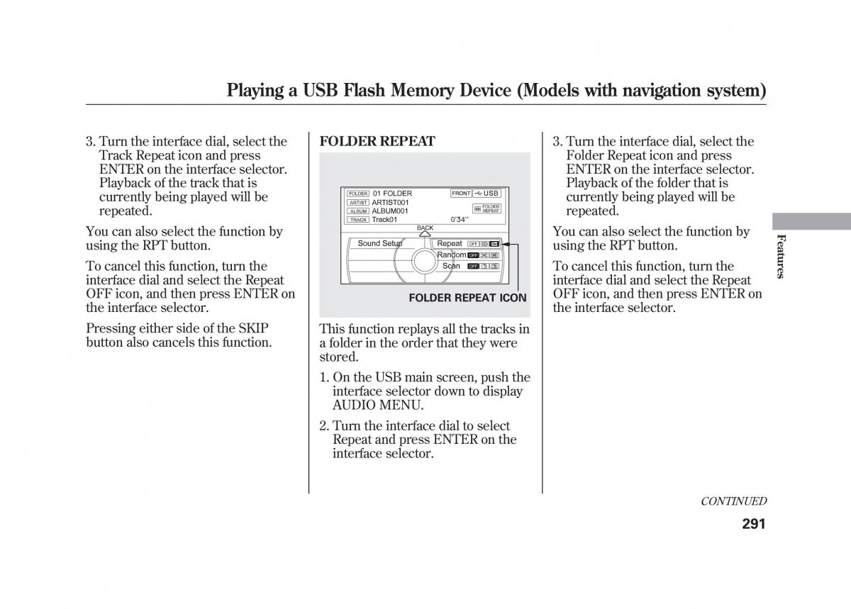 Acura MDX II 2 owners manual / page 298