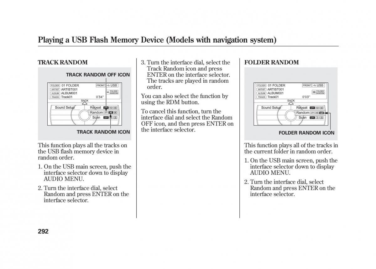 Acura MDX II 2 owners manual / page 299