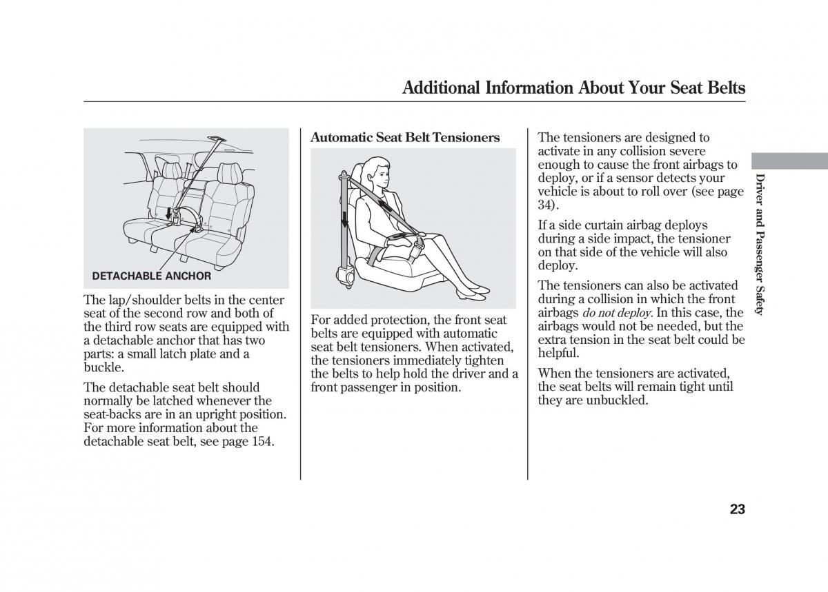 Acura MDX II 2 owners manual / page 30