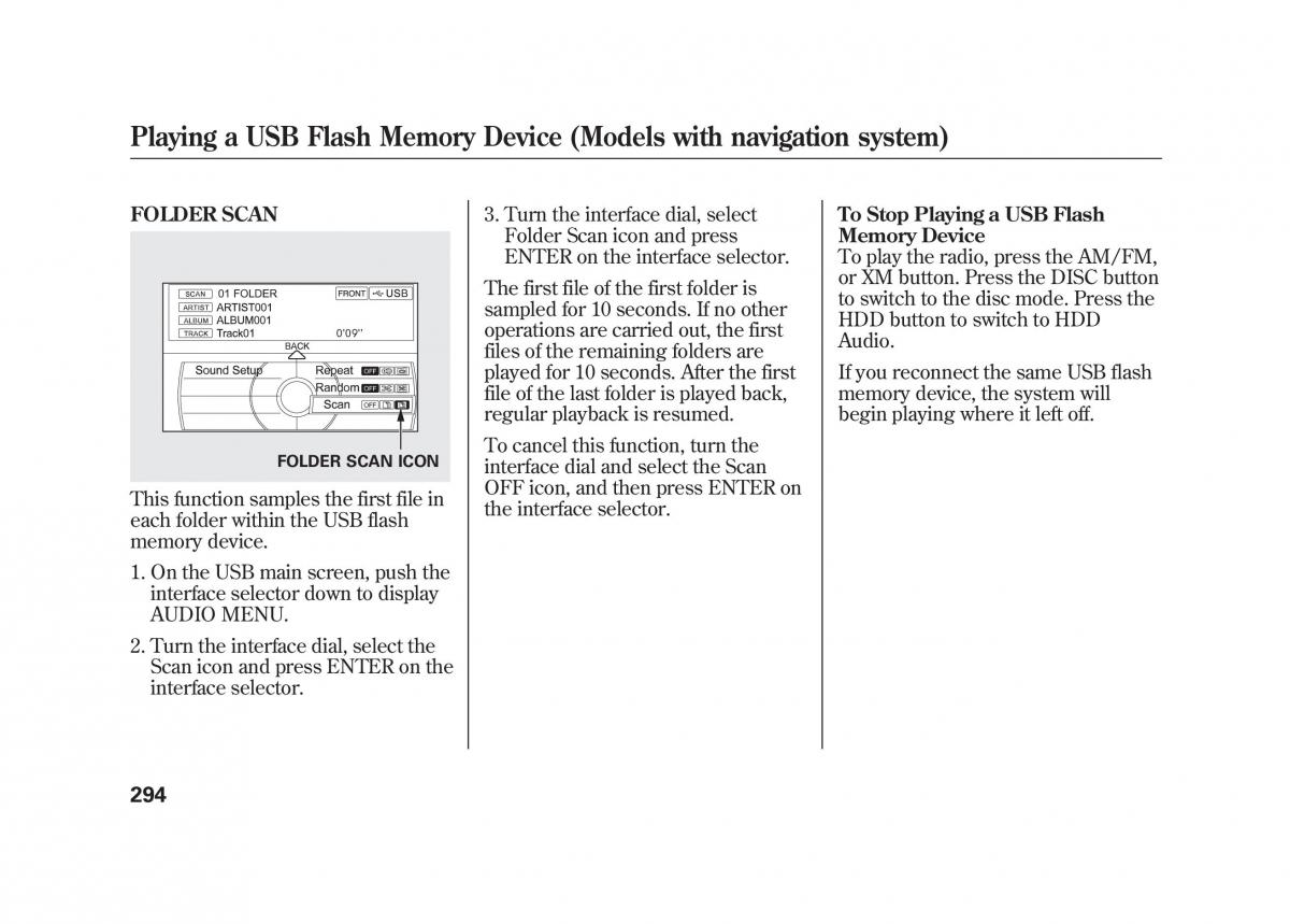 Acura MDX II 2 owners manual / page 301