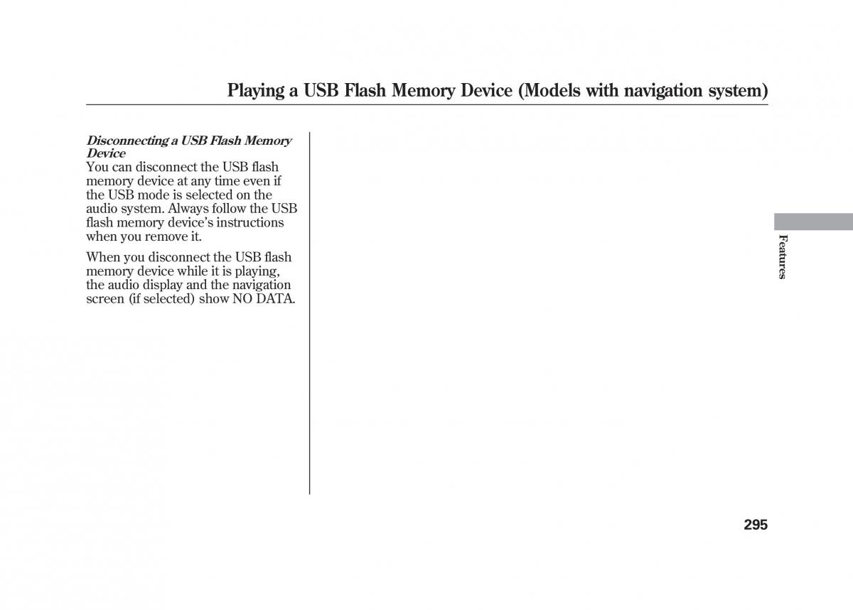 Acura MDX II 2 owners manual / page 302