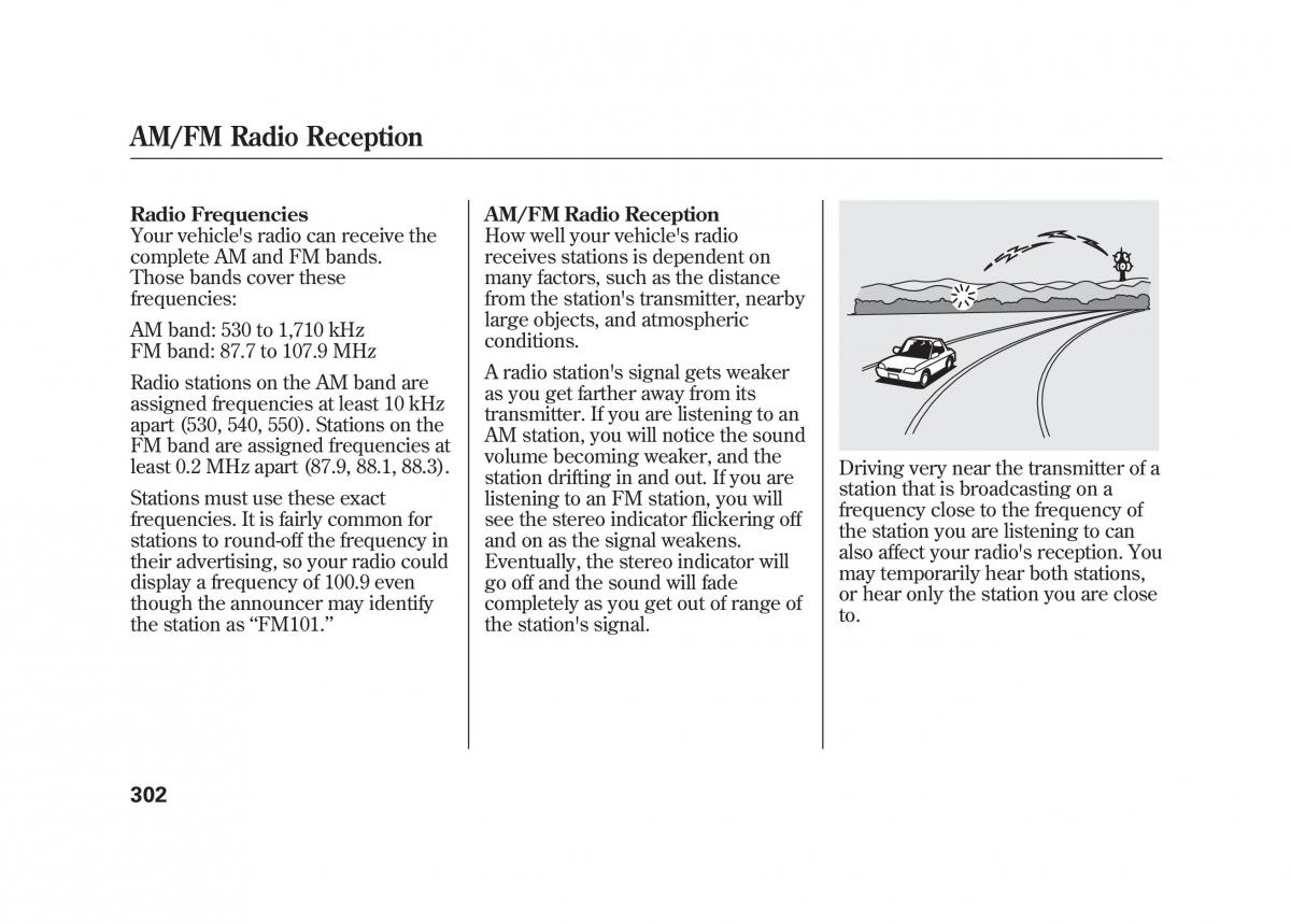 Acura MDX II 2 owners manual / page 309