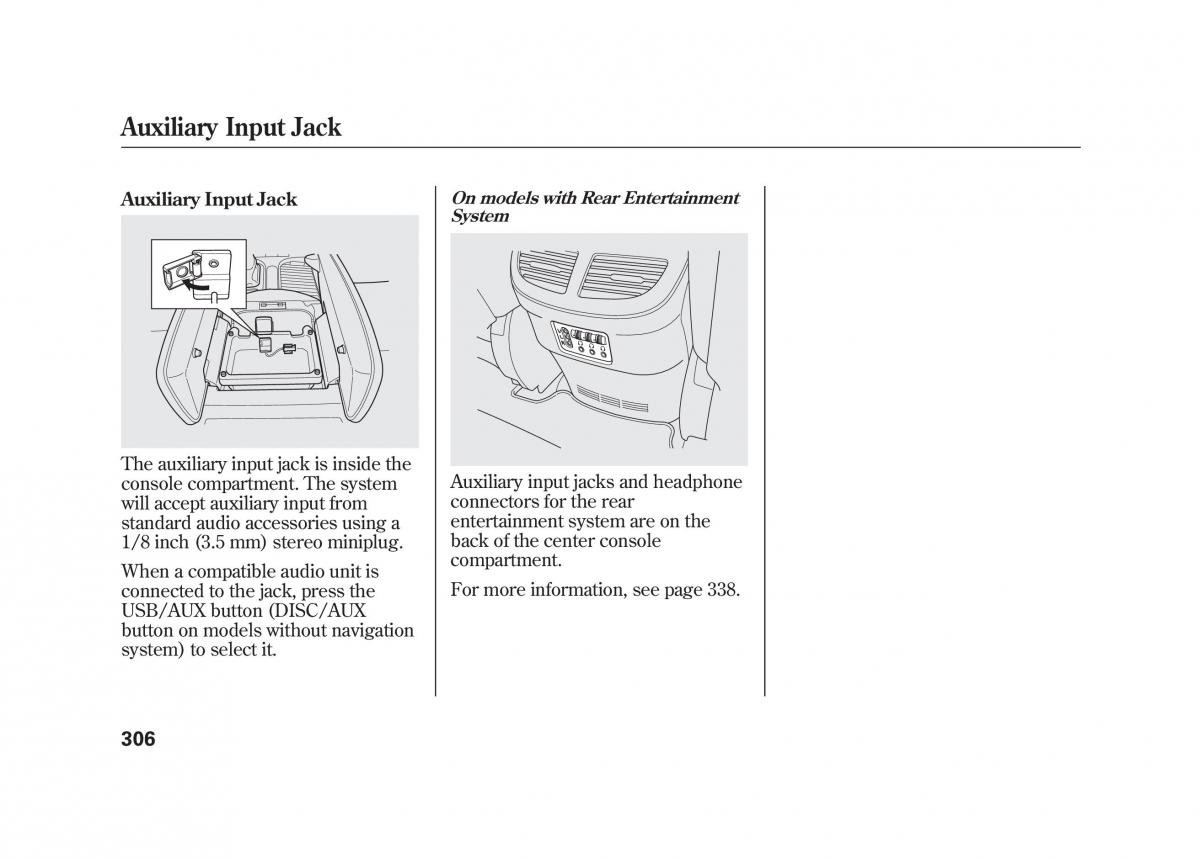 Acura MDX II 2 owners manual / page 313