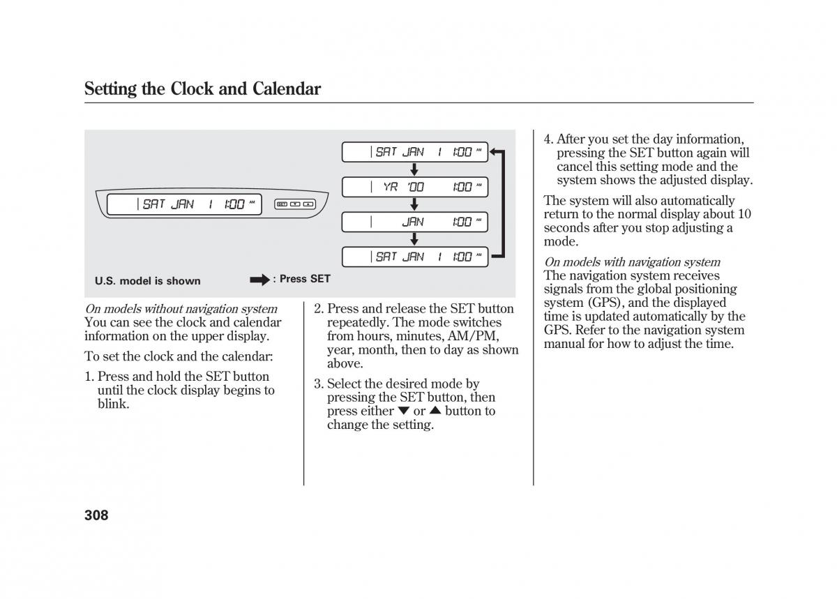 Acura MDX II 2 owners manual / page 315