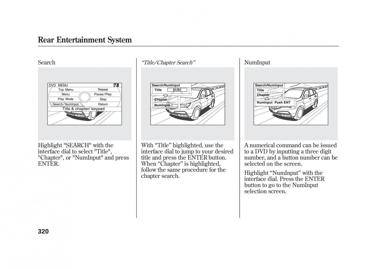 Acura MDX II 2 owners manual / page 327