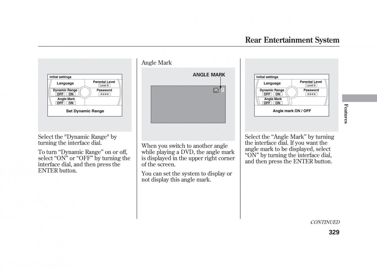 Acura MDX II 2 owners manual / page 336