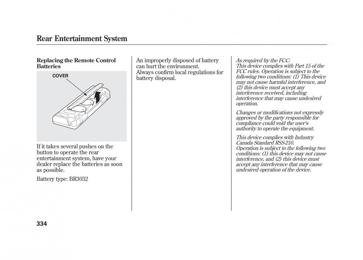 Acura MDX II 2 owners manual / page 341