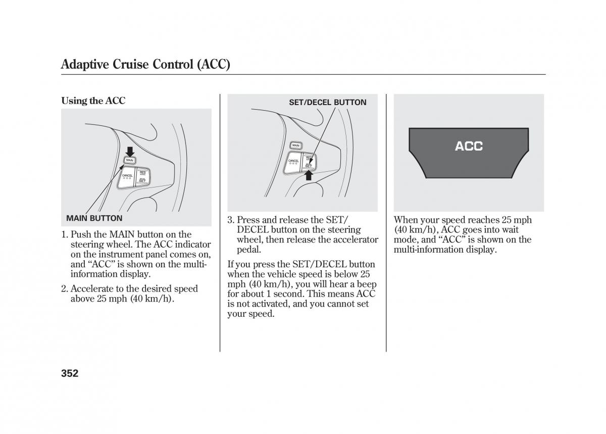 Acura MDX II 2 owners manual / page 359