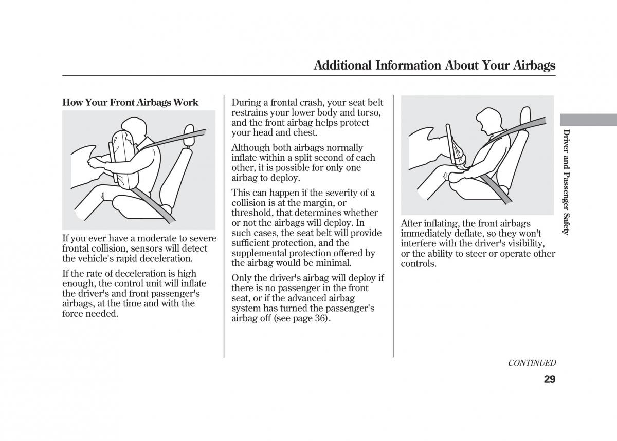 Acura MDX II 2 owners manual / page 36