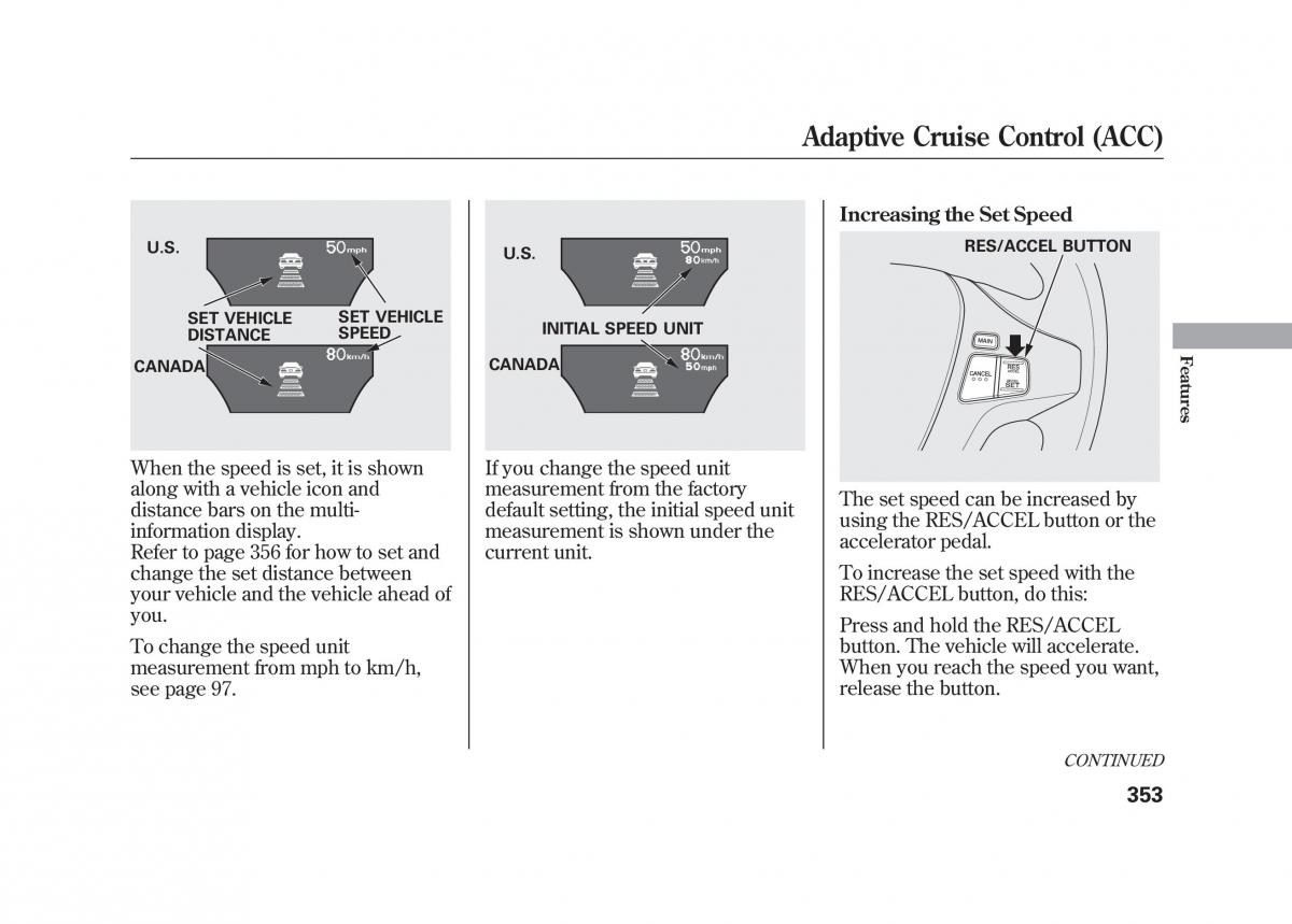 Acura MDX II 2 owners manual / page 360