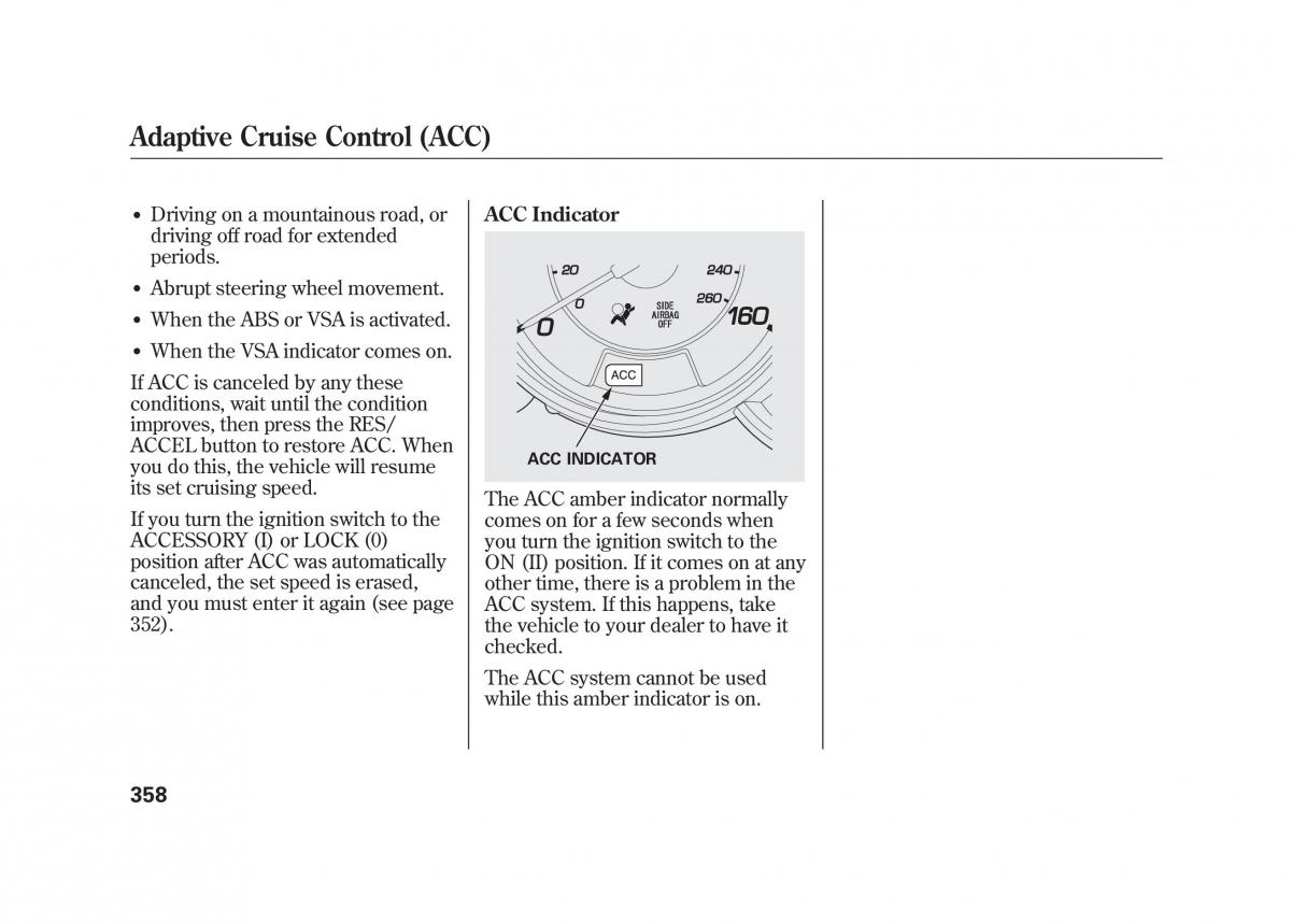 Acura MDX II 2 owners manual / page 365