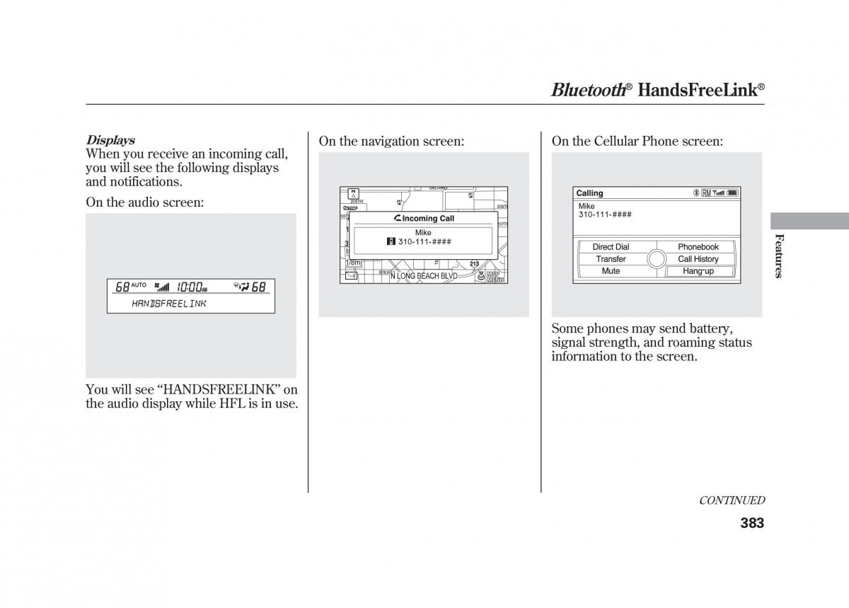 Acura MDX II 2 owners manual / page 390