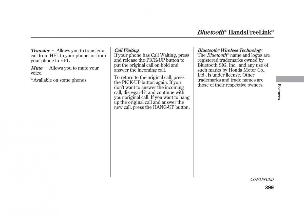 Acura MDX II 2 owners manual / page 406