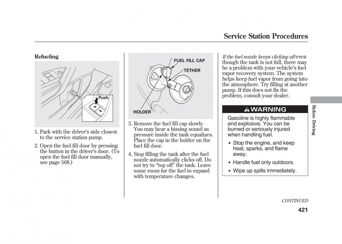 Acura MDX II 2 owners manual / page 428