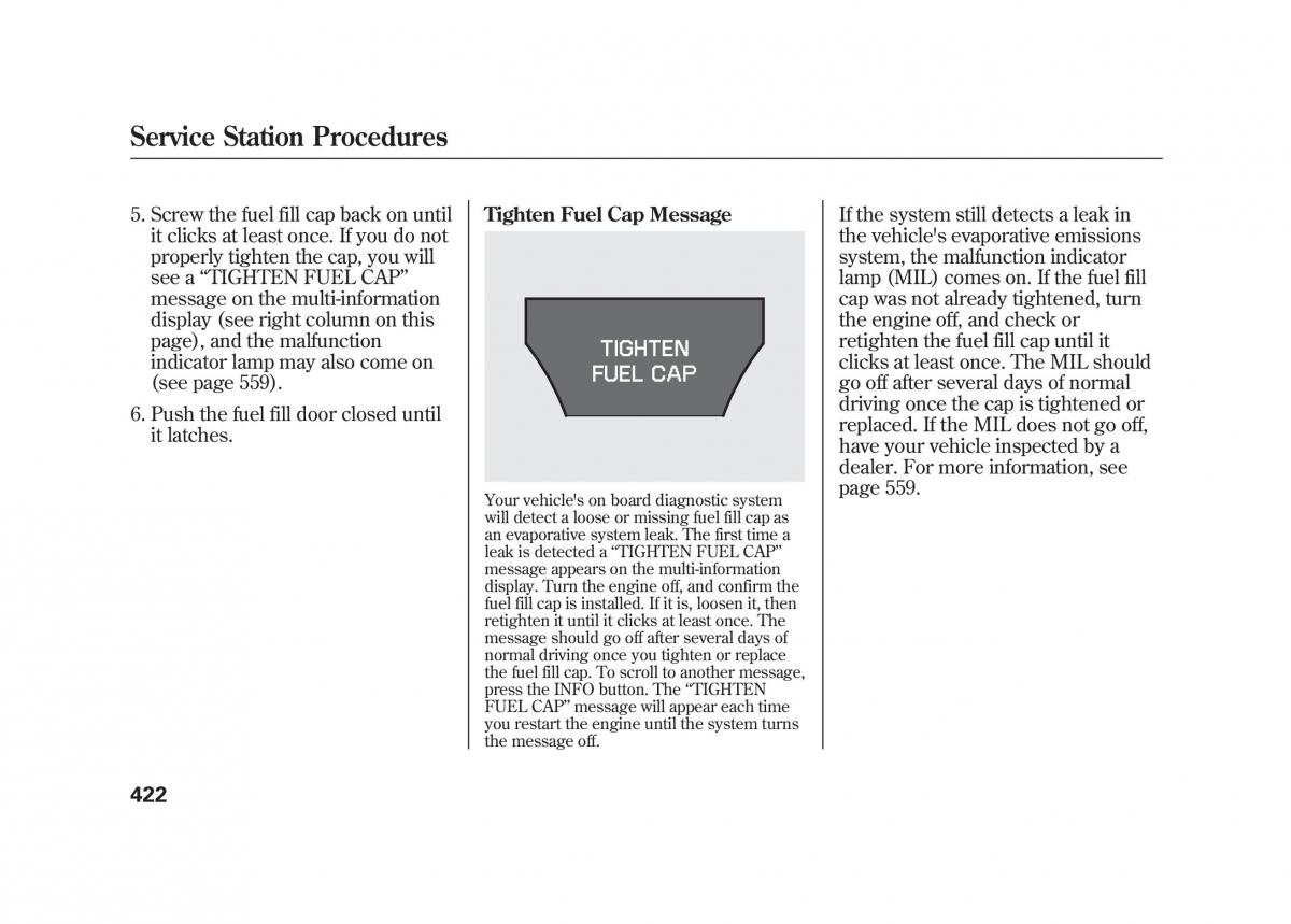 Acura MDX II 2 owners manual / page 429