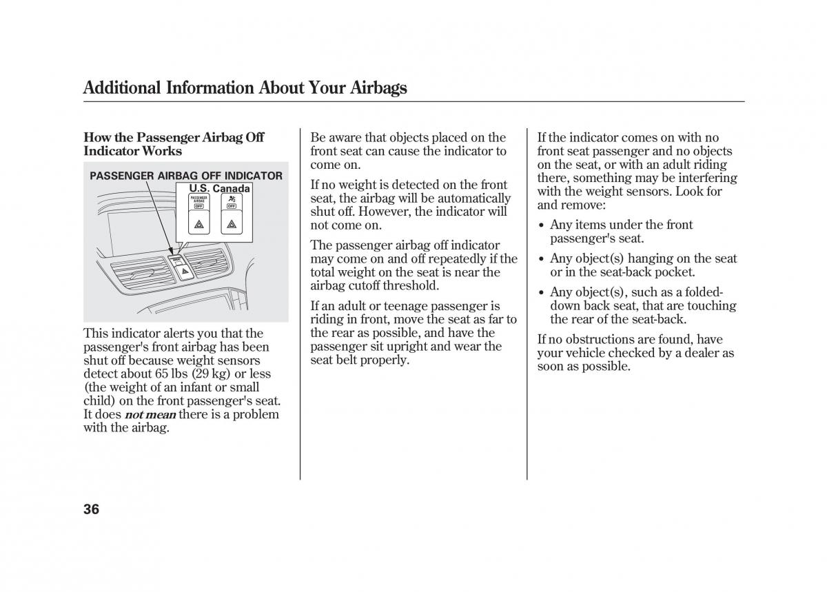 Acura MDX II 2 owners manual / page 43