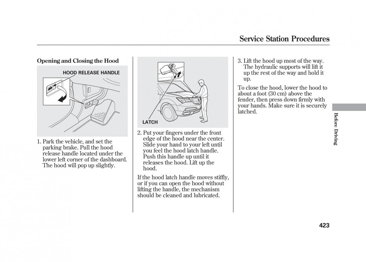 Acura MDX II 2 owners manual / page 430