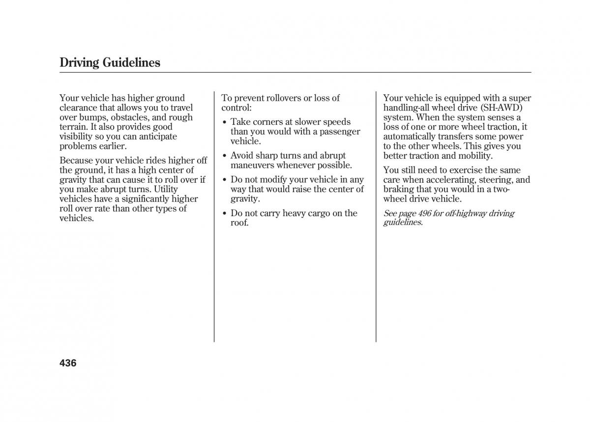 Acura MDX II 2 owners manual / page 443