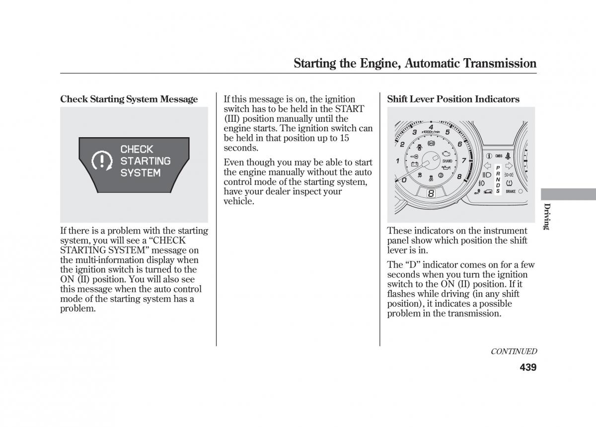 Acura MDX II 2 owners manual / page 446