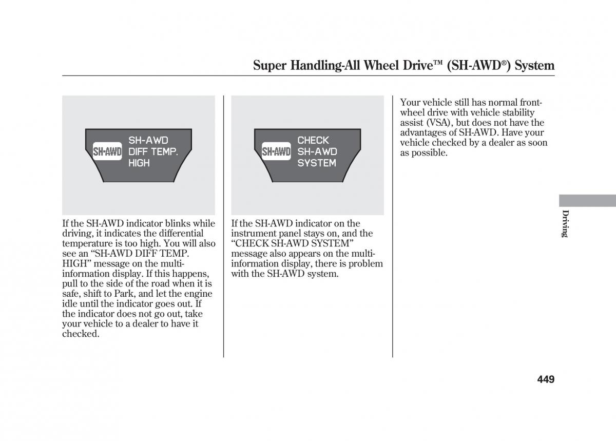 Acura MDX II 2 owners manual / page 456