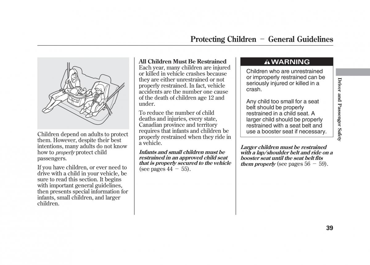 Acura MDX II 2 owners manual / page 46