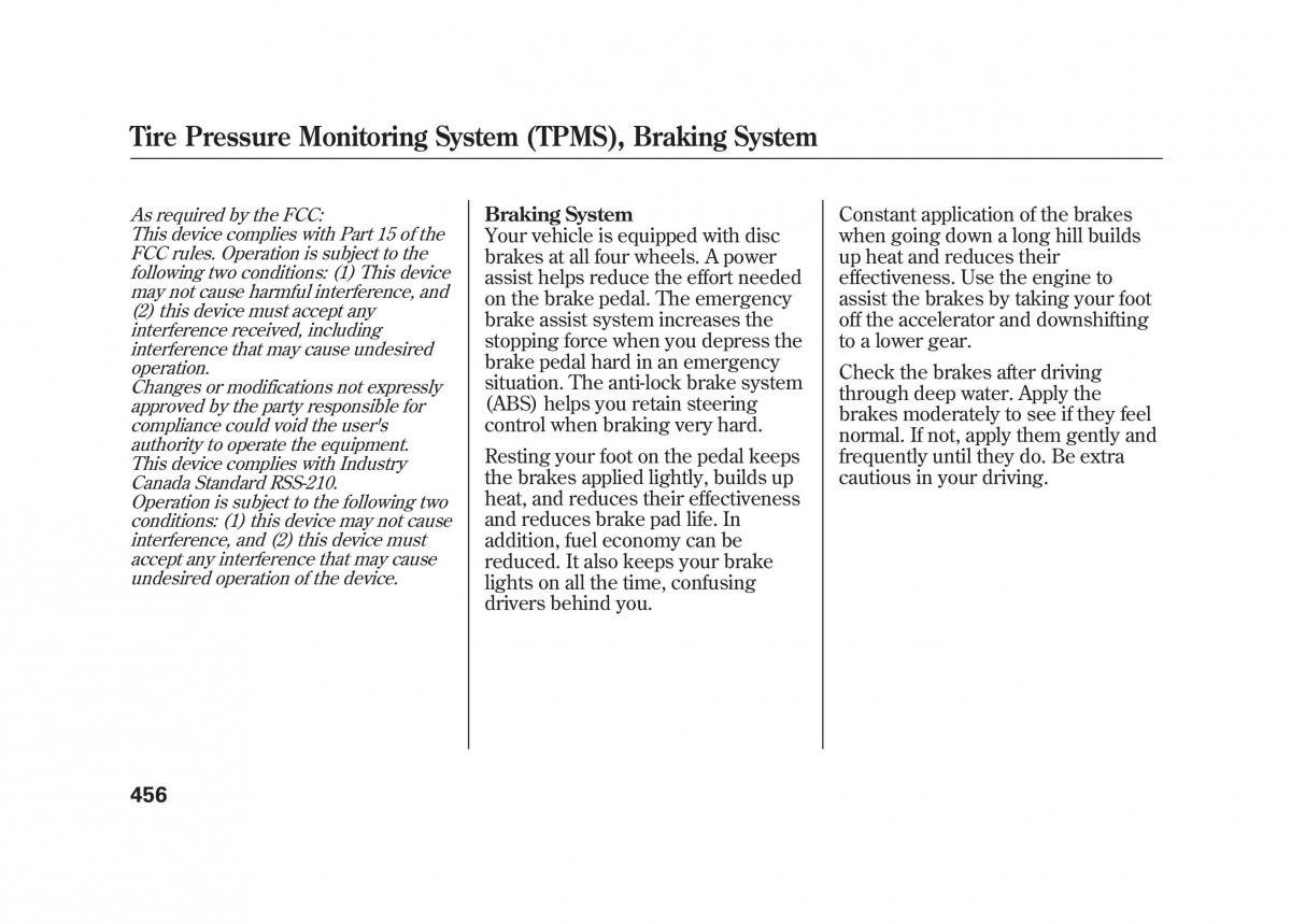 Acura MDX II 2 owners manual / page 463