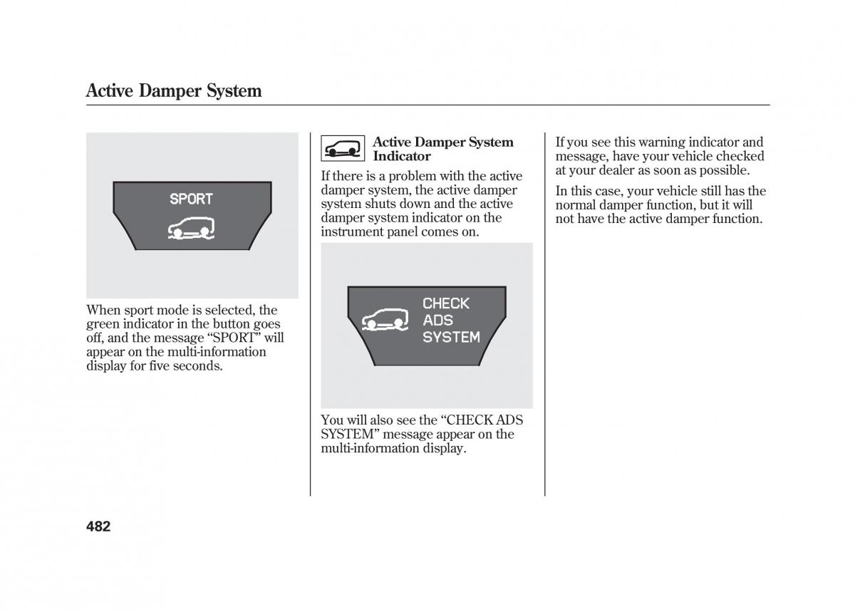 Acura MDX II 2 owners manual / page 489