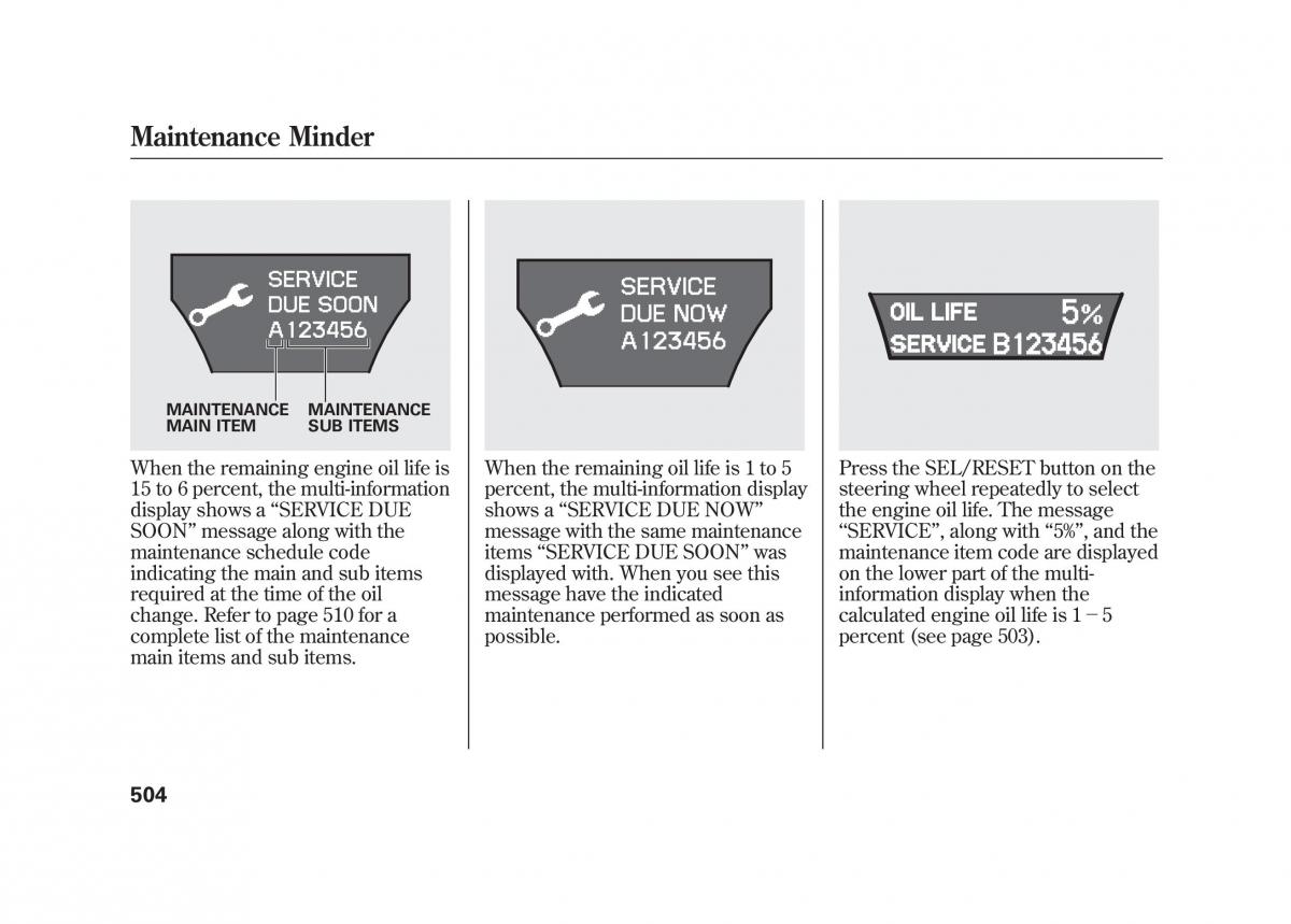 Acura MDX II 2 owners manual / page 511