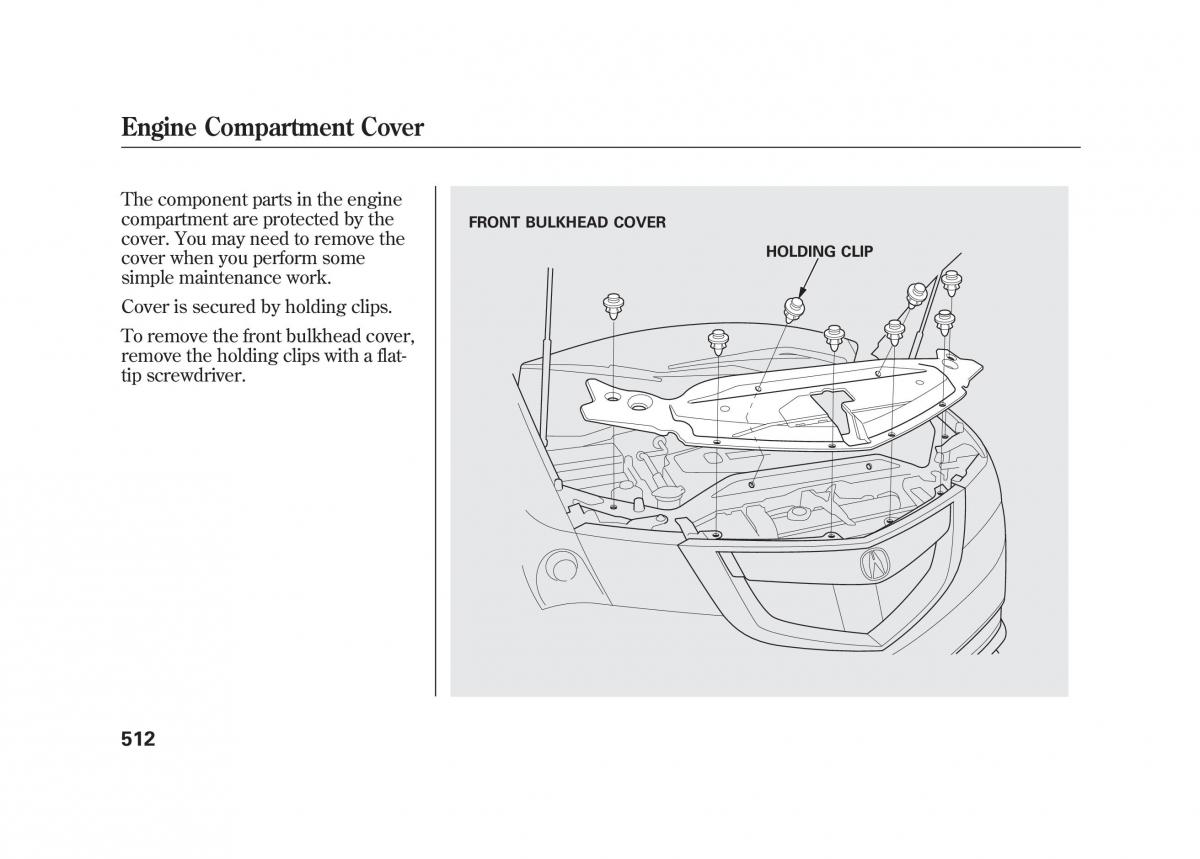 Acura MDX II 2 owners manual / page 519