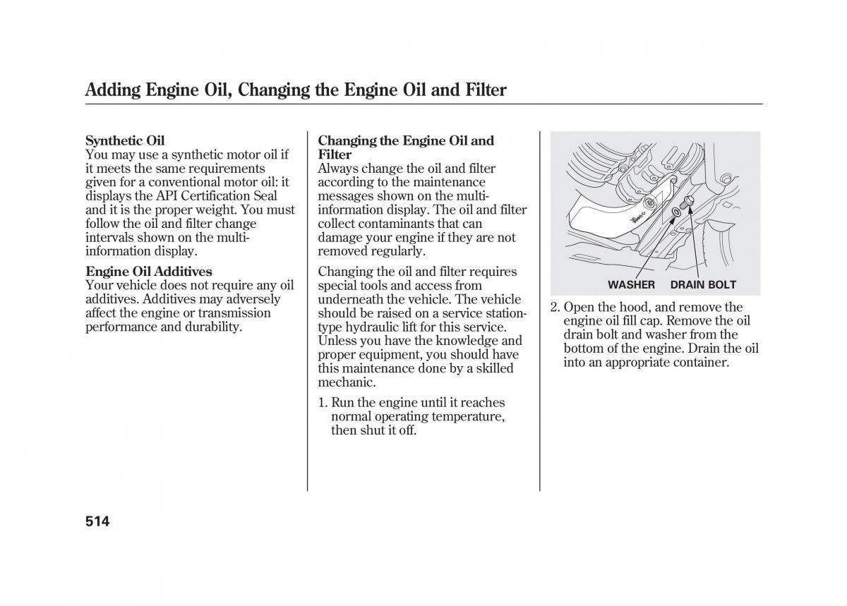 Acura MDX II 2 owners manual / page 521