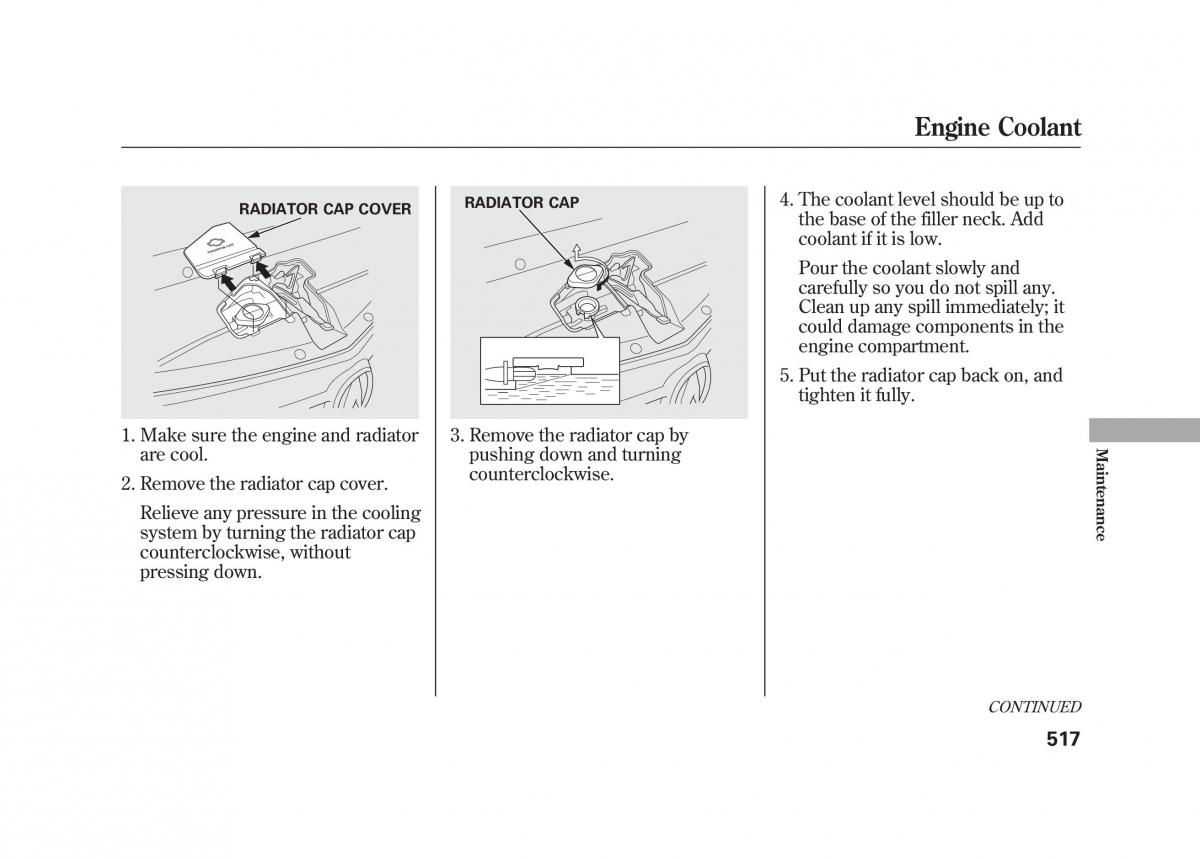 Acura MDX II 2 owners manual / page 524